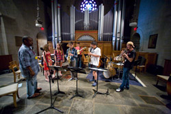 Combo Rehearsal. Photo by Antonio Monteiro. Combo Rehearsal. Photo by Antonio Monteiro.